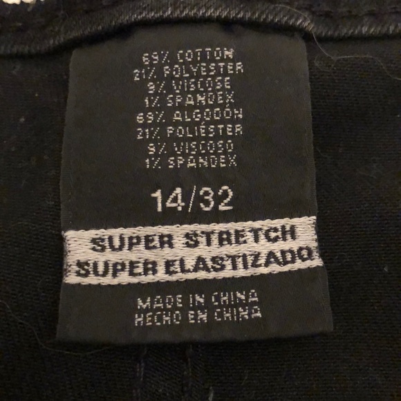 Black high rise jeans - Picture 5 of 5